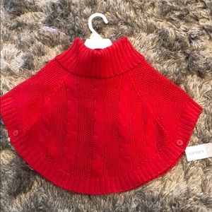 Toddler Girl Carter’s Red Knit Sweater- 2T